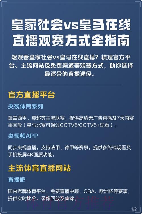 如何观看世界杯比赛直播：终极指南